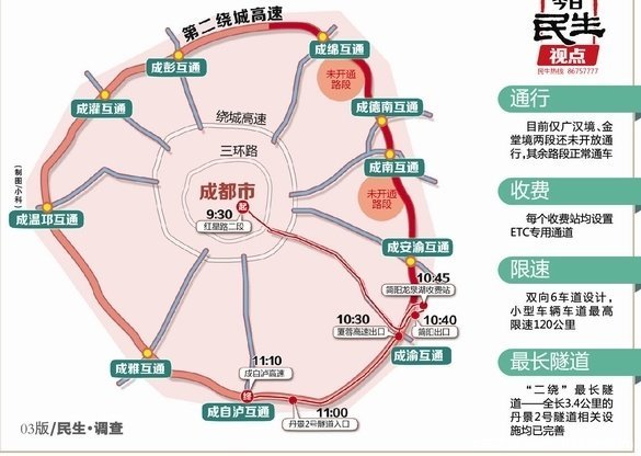 成都二绕最新收费标准全面解析